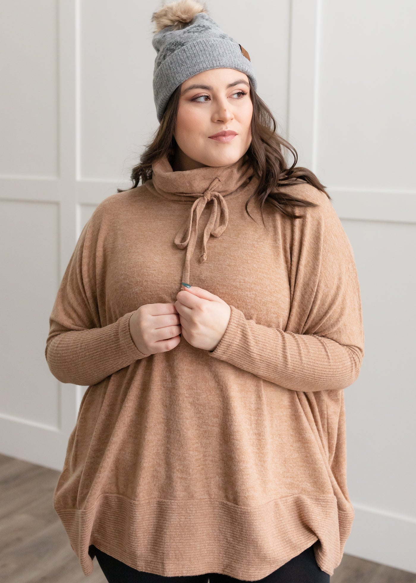 Zariah Deep Camel Sweater