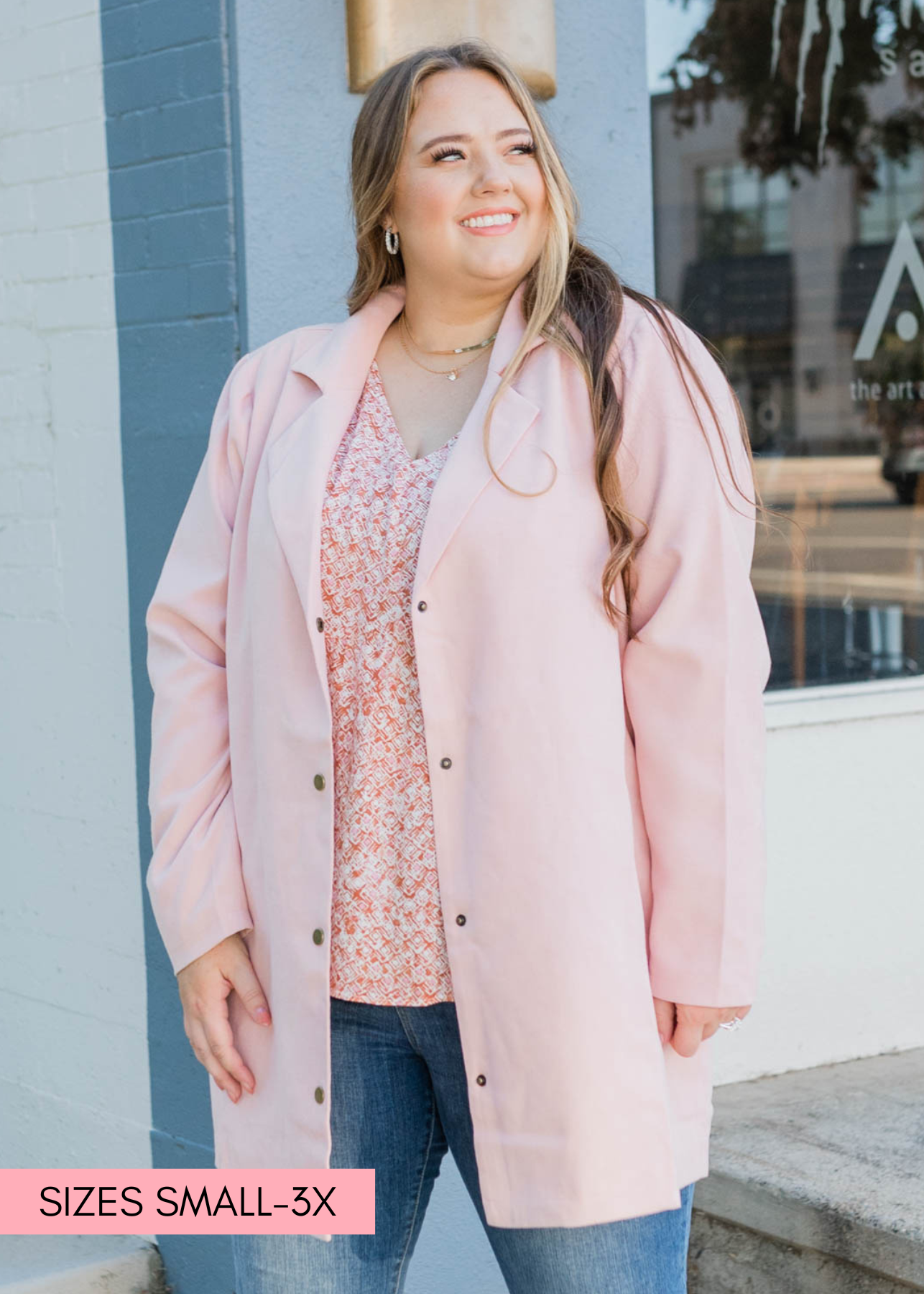 Melrose Blush Blazer