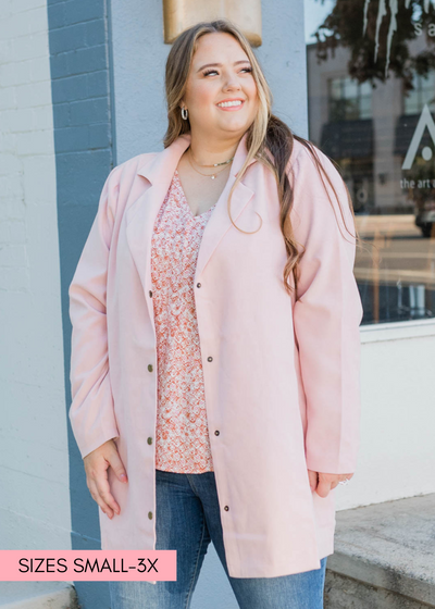 Melrose Blush Blazer