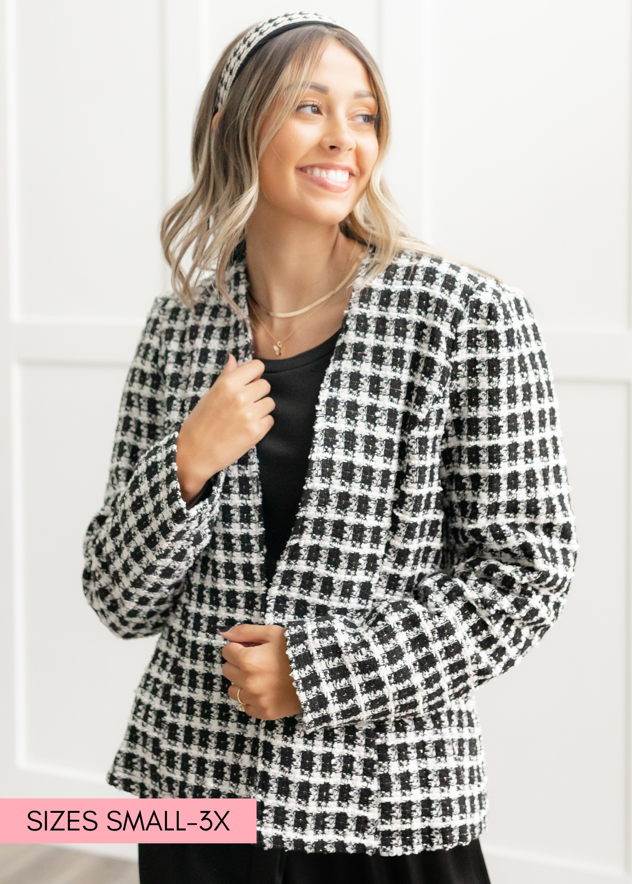 Eloise Black Blazer